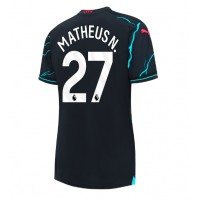 Manchester City Matheus Nunes #27 Tredje Tröja Kvinnor 2023-24 Korta ärmar